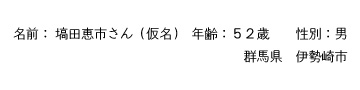 塙田恵市さんの声